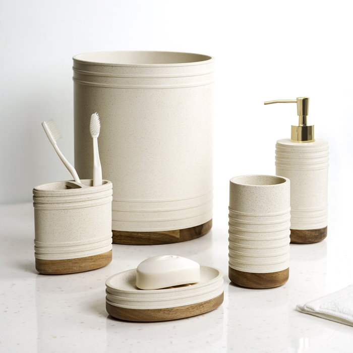 Corrigan Studio® Hovey 4 Piece Bathroom Accessory Set & Reviews Wayfair